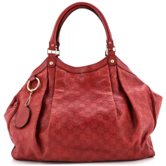 Gucci Handbags - Gucci GG Sukey Leather Shoulder Bag 520-042125
